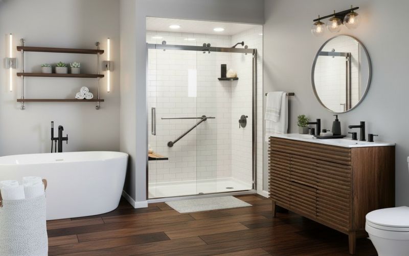 How Shower Surround Installation Enhances Bathroom Design